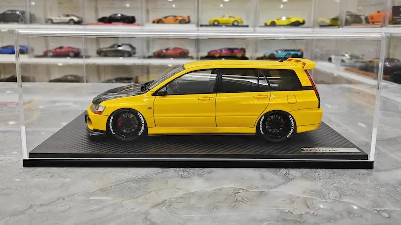 1:18 Mitsubishi 2005 Lancer Evo IX Wagon Yellow Die Cast Model Car