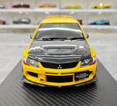1:18 Mitsubishi 2005 Lancer Evo IX Wagon Yellow Die Cast Model Car