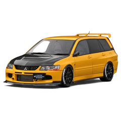 1:18 Mitsubishi 2005 Lancer Evo IX Wagon Yellow Die Cast Model Car