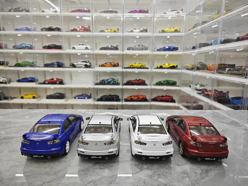 1:18 Mitsubishi 2008 Lancer Evo X Metallic Die Cast Model Car