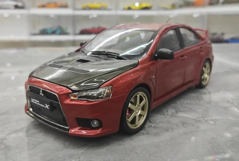 1:18 Mitsubishi 2008 Lancer Evo X Metallic Die Cast Model Car