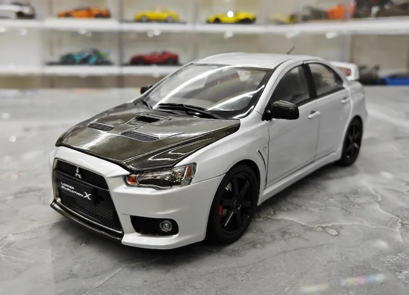 1:18 Mitsubishi 2008 Lancer Evo X Metallic Die Cast Model Car