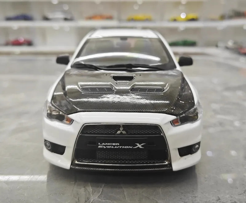 1:18 Mitsubishi 2008 Lancer Evo X Metallic Die Cast Model Car