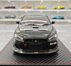 1:18 Mitsubishi 2009 Lancer Evo X RalliArt Die Cast Model Car