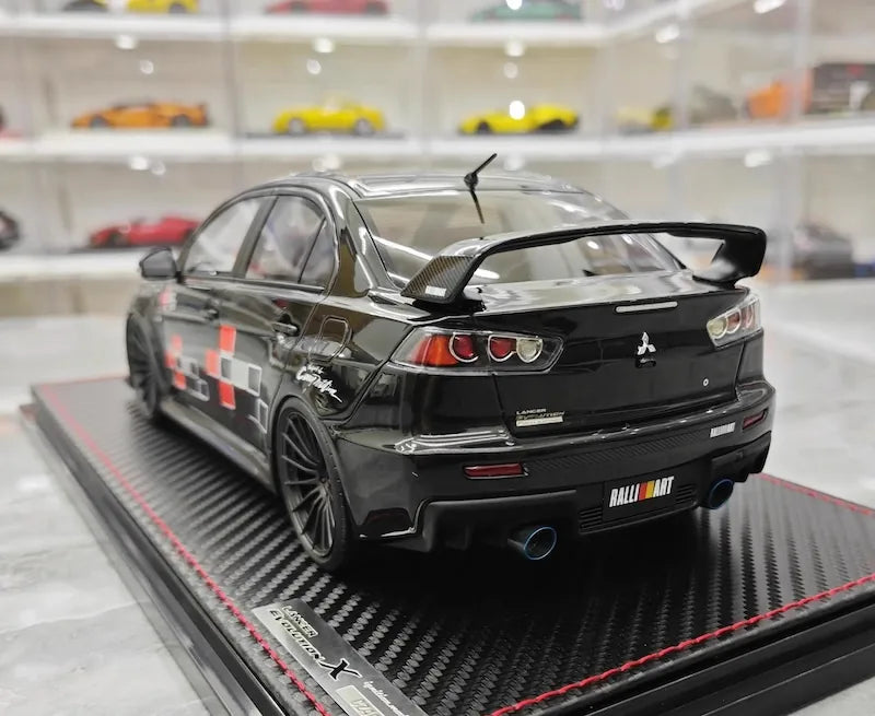 1:18 Mitsubishi 2009 Lancer Evo X RalliArt Die Cast Model Car
