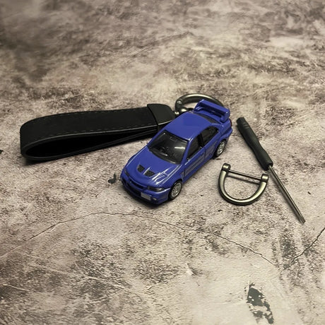 Mitsubishi Lancer Evolution VI Keychains 1:64 Model Car Keychain