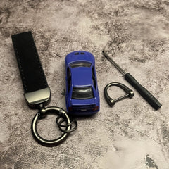 Mitsubishi Lancer Evolution VI Keychains 1:64 سيارة مصغرة Keychain