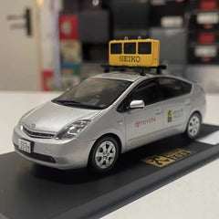 [MonoX] 1:43 Toyota 2009 Prius Tokyo Marathon Official Pace Silver Model Car Die-Cast