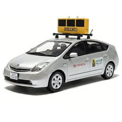 [MonoX] 1:43 Toyota 2009 Prius Tokyo Marathon Official Pace Silver Model Car Die-Cast