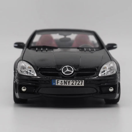 [MotorMax] 1:18 Mercedes-Benz 2004 SLK-Class R171 Black Model Car Die-Cast