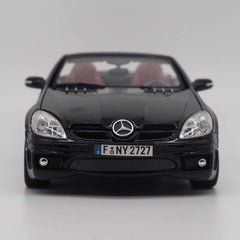 [MotorMax] 1:18 Mercedes-Benz 2004 SLK-Class R171 Black Model Car Die-Cast