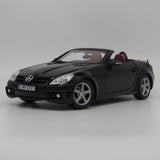 [MotorMax] 1:18 Mercedes-Benz 2004 SLK-Class R171 svart modellbil Die-Cast