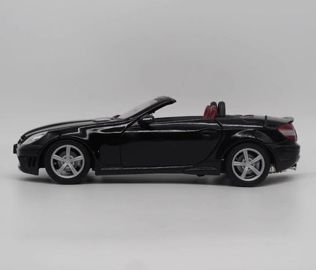 [MotorMax] 1:18 Mercedes-Benz 2004 SLK-Class R171 Black Model Car Die-Cast