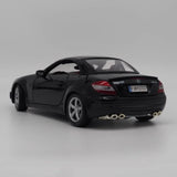 [MotorMax] 1:18 Mercedes-Benz 2004 SLK-Class R171 svart modellbil Die-Cast
