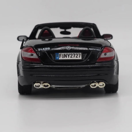 [MotorMax] 1:18 Mercedes-Benz 2004 SLK-Class R171 Black Model Car Die-Cast