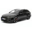 [MotorHelix] 1:18 Audi 2020 RS6 Avant C8 Black Model Car Resin
