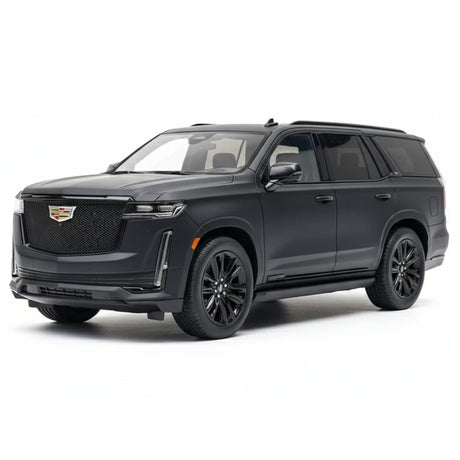 [MotorHelix] 1:18 Cadillac 2023 Escalade Black Model Car Resin