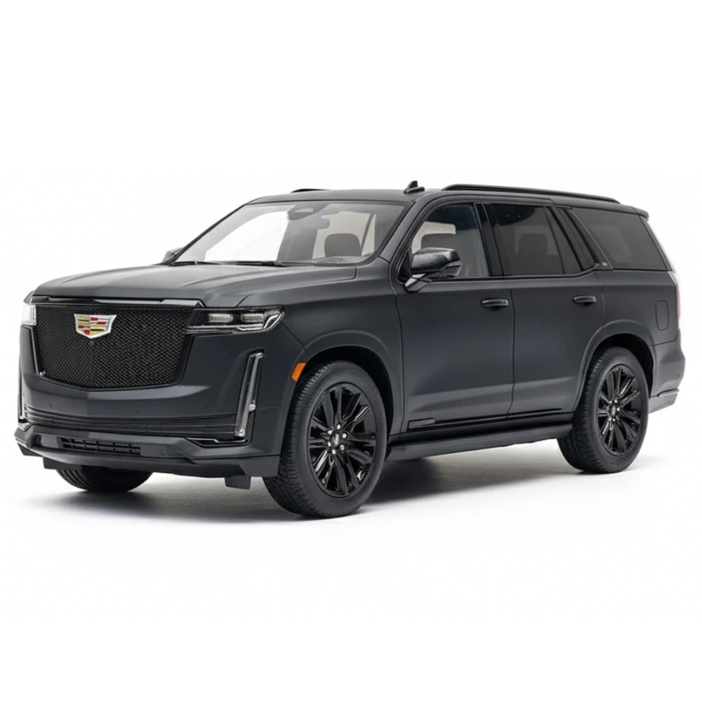 [MotorHelix] 1:18 Cadillac 2023 Escalade Black Model Car Resin