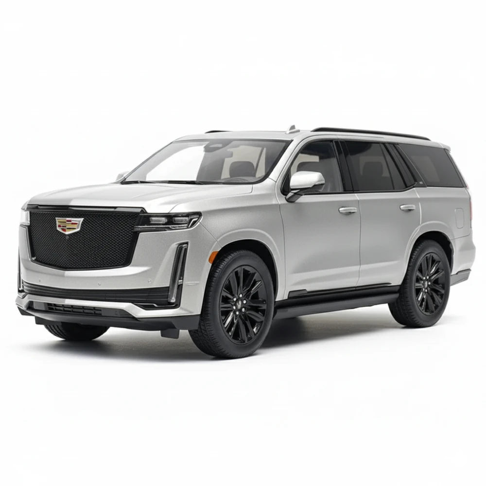 [MotorHelix] 1:18 Cadillac 2023 Escalade Gray Model Car Resin