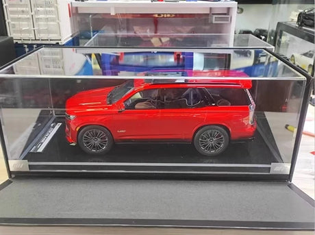 [MotorHelix] 1:18 Cadillac 2023 Escalade Red Model Car Resin