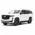 [MotorHelix] 1:18 Cadillac 2023 Escalade White Model Car Resin