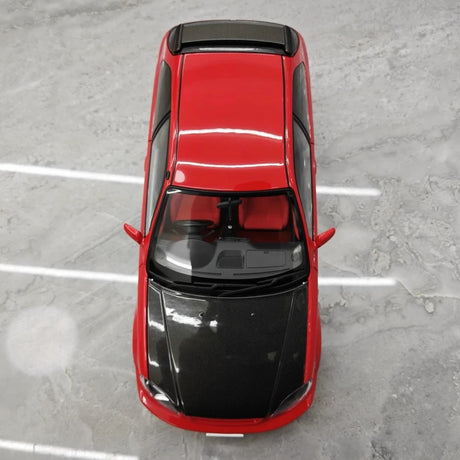 [MotorHelix] 1:18 Honda 1997 Civic Type R EK9 Red & Black Model Car Die-Cast