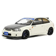 [MotorHelix] 1:18 Honda 1997 Civic Type R EK9 White & Black Model Car Die-Cast
