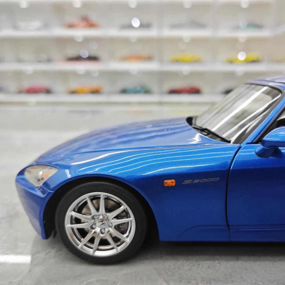 [MotorHelix] 1:18 Honda 2005 S2000 AP2 Blue Model Car Die-Cast