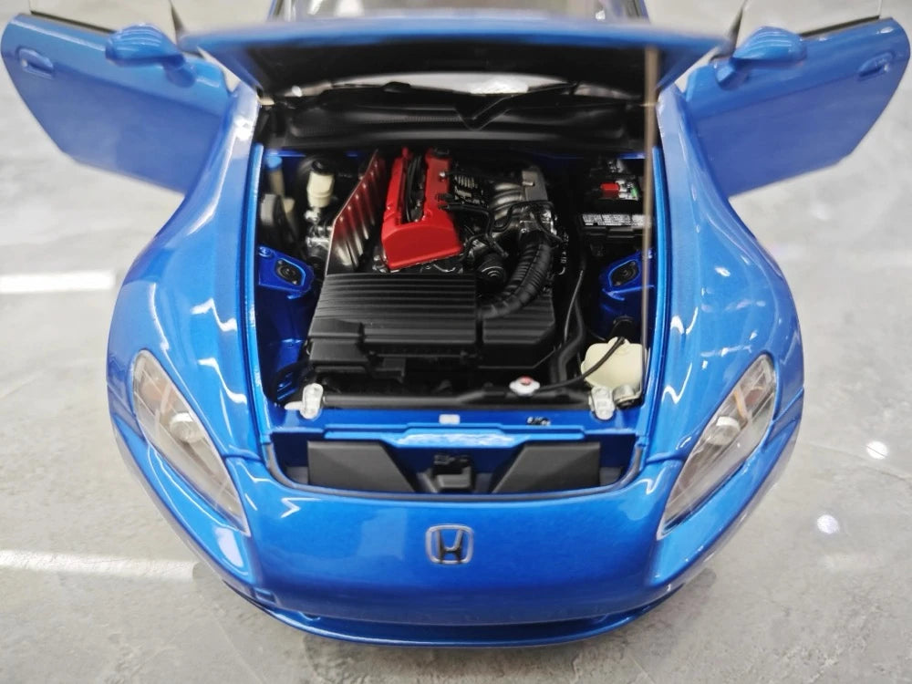 [MotorHelix] 1:18 Honda 2005 S2000 AP2 Blue Model Car Die-Cast
