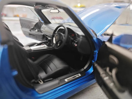 [MotorHelix] 1:18 Honda 2005 S2000 AP2 Blue Model Car Die-Cast