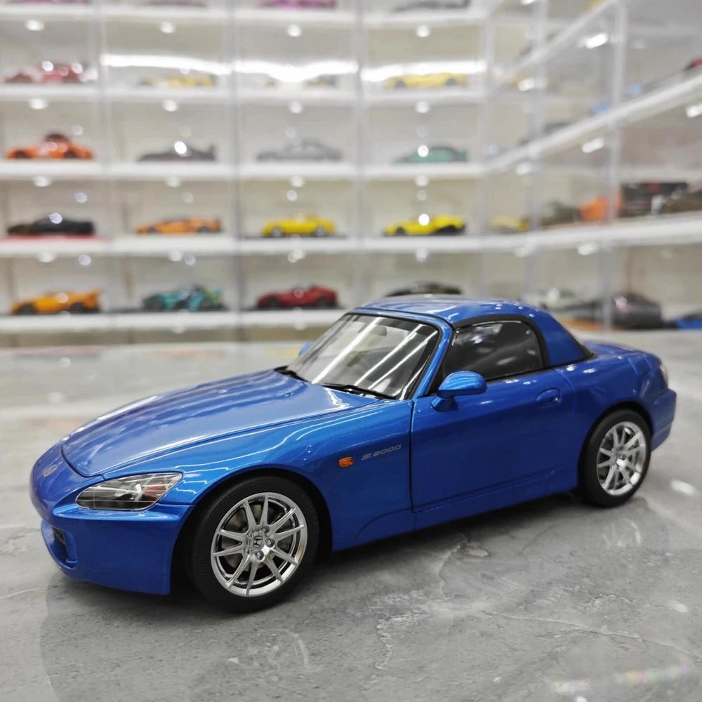 [MotorHelix] 1:18 Honda 2005 S2000 AP2 Blue Model Car Die-Cast
