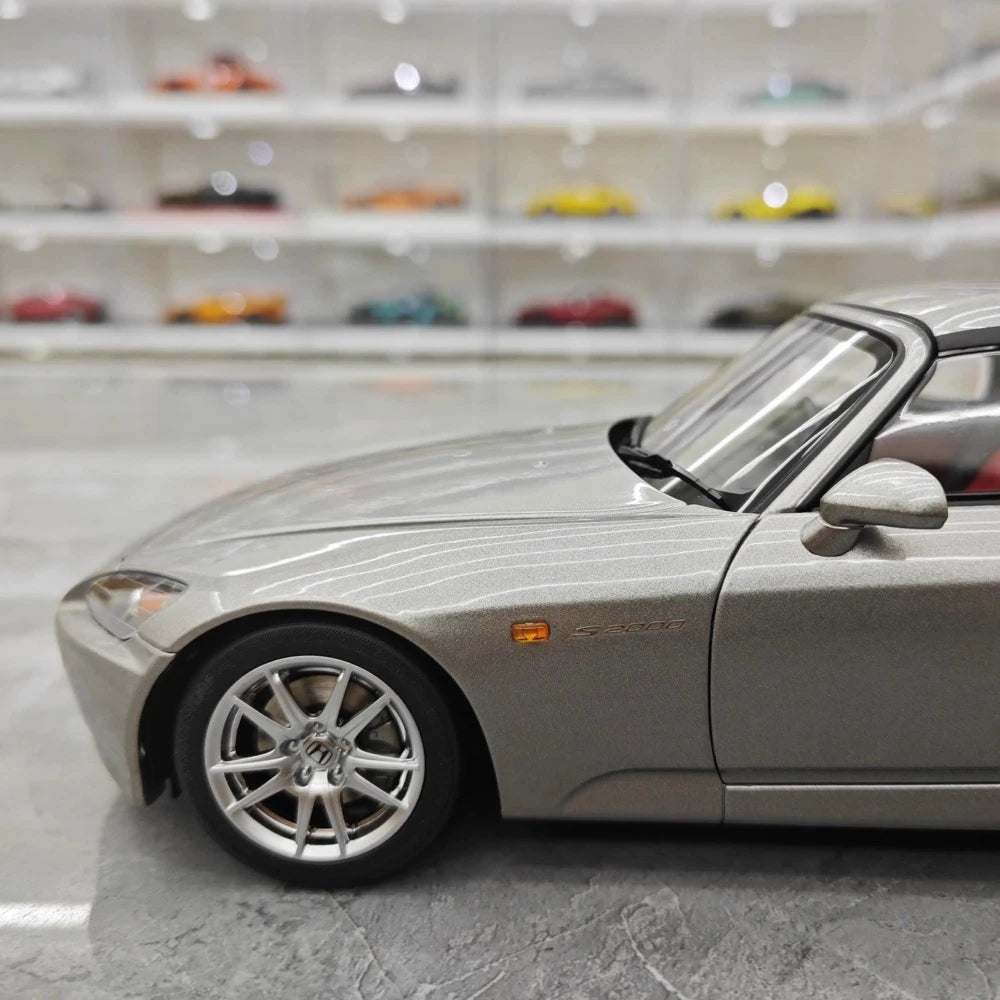 [MotorHelix] 1:18 Honda 2005 S2000 AP2 Gray Model Car Die-Cast