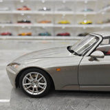 [MotorHelix] 1:18 Honda 2005 S2000 AP2 Gray Model Car Die-Cast