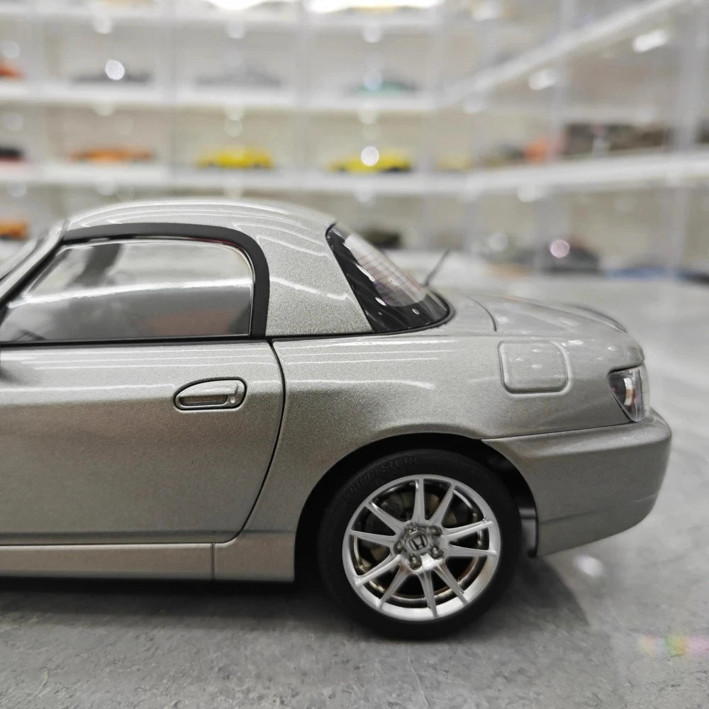 [MotorHelix] 1:18 Honda 2005 S2000 AP2 Gray Model Car Die-Cast