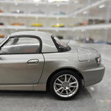 [MotorHelix] 1:18 Honda 2005 S2000 AP2 Gray Model Car Die-Cast
