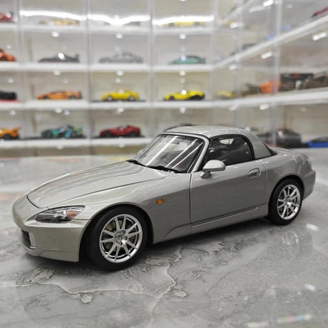 [MotorHelix] 1:18 Honda 2005 S2000 AP2 Gray Model Car Die-Cast