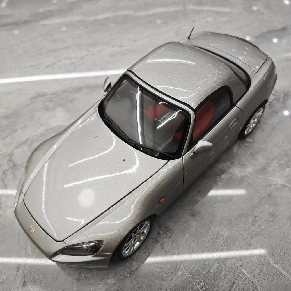 [MotorHelix] 1:18 Honda 2005 S2000 AP2 Gray Model Car Die-Cast