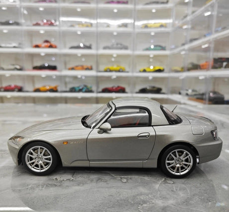 [MotorHelix] 1:18 Honda 2005 S2000 AP2 Gray Model Car Die-Cast