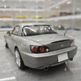 [MotorHelix] 1:18 Honda 2005 S2000 AP2 Gray Model Car Die-Cast