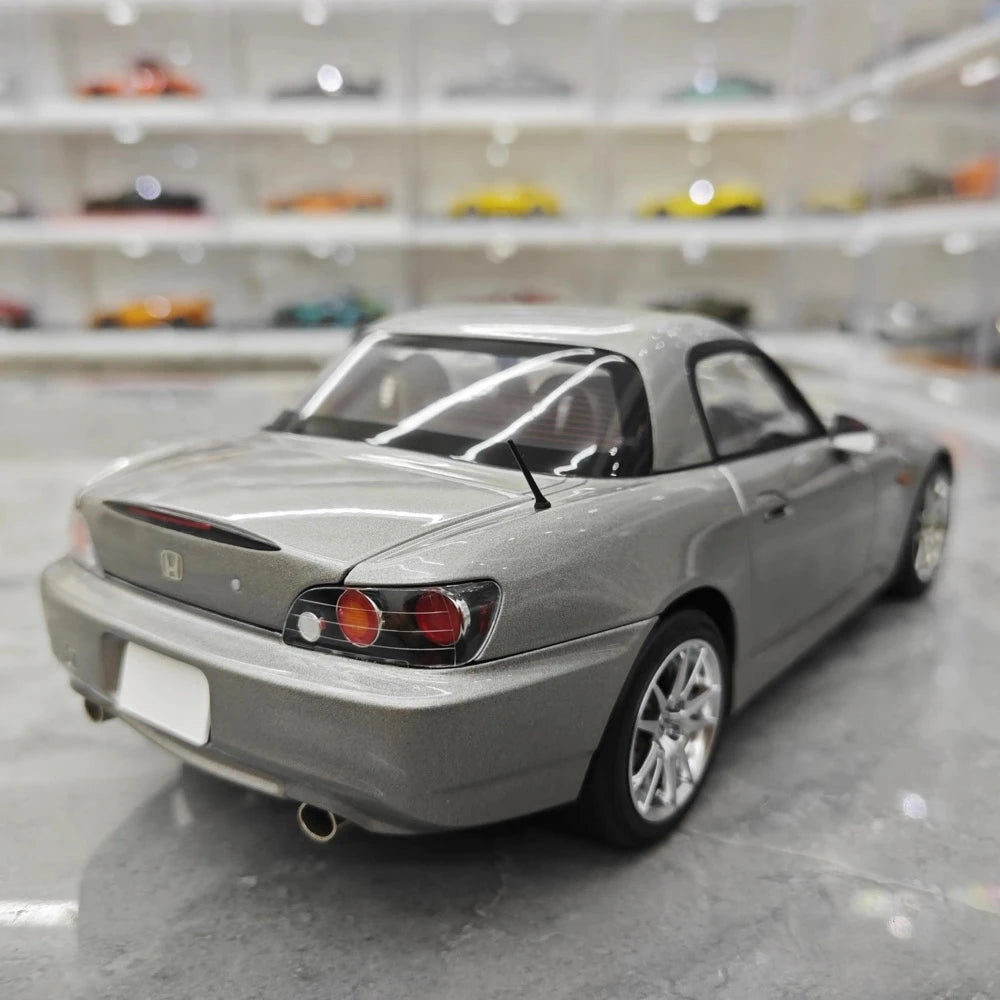 [MotorHelix] 1:18 Honda 2005 S2000 AP2 Gray Model Car Die-Cast