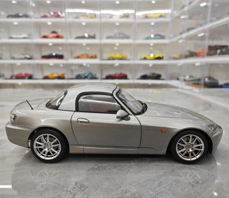 [MotorHelix] 1:18 Honda 2005 S2000 AP2 Gray Model Car Die-Cast