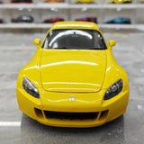 [MotorHelix] 1:18 Honda 2005 S2000 AP2 Yellow Model Car Die-Cast