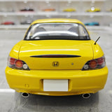 [MotorHelix] 1:18 Honda 2005 S2000 AP2 Yellow Model Car Die-Cast