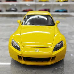 [MotorHelix] 1:18 Honda 2005 S2000 AP2 Yellow Model Car Die-Cast