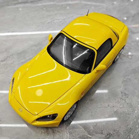 [MotorHelix] 1:18 Honda 2005 S2000 AP2 Yellow Model Car Die-Cast
