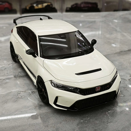 MotorHelix Honda 2022 Civic Type R FL5 Campionato Bianco 1:18 – Modello Pressofuso da collezione