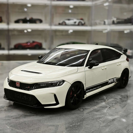 MotorHelix Honda 2022 Civic Type R FL5 Campionato Bianco 1:18 – Modello Pressofuso da collezione