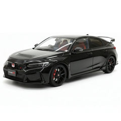 [MotorHelix] 1:18 Honda 2023 Civic Type R Black Model Car Die-Cast