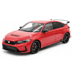 [MotorHelix] 1:18 Honda 2023 Civic Type R Red Model Car Die-Cast