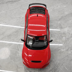 [MotorHelix] 1:18 Honda 2023 Civic Type R Red Model Car Die-Cast